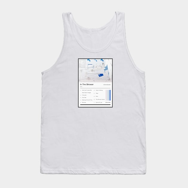 In The Shower Tracklist Tank Top by fantanamobay@gmail.com